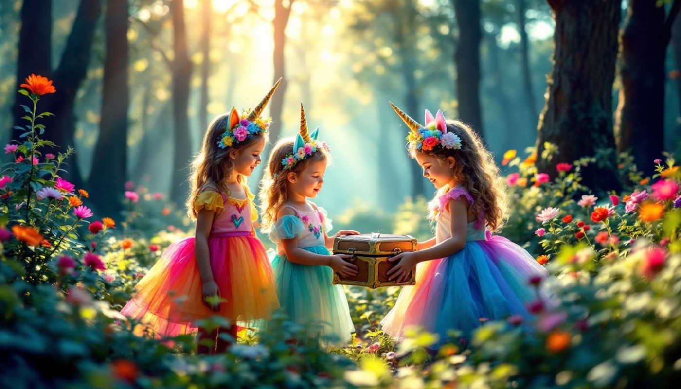 Comment organiser une chasse au trésor thématique licorne inoubliable ?