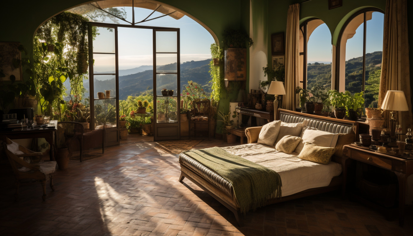 Quels sont les différents types de chambres disponibles dans le domaine Caranella ?